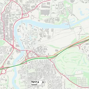 Stockton-on-Tees TS17 6 Map