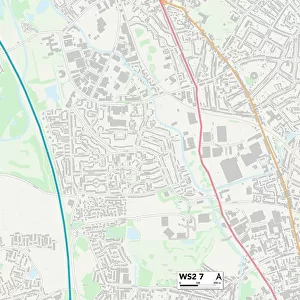 Walsall WS2 7 Map