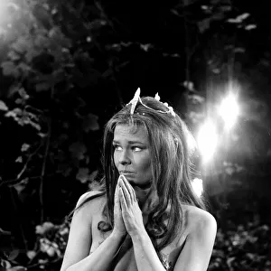 Actress Judi Dench January 1968