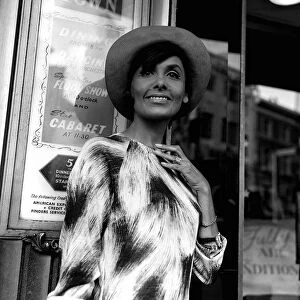 Actress Lena Horne outside Talk of the Town in London 1964
