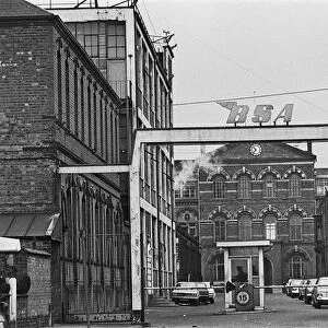 BSA Factory, Small Heath, Birmingham. 15th March 1973