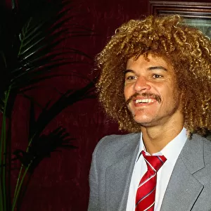 Carlos Valderrama Columbia football player May 1988