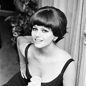 Claudia Cardinale, Italian film actress aged 24 years old