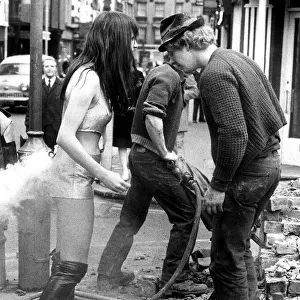 Clothing Fashion Leather Boots & Hotpants February 1971 Traudi Hailand