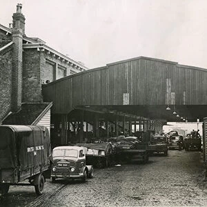 Coventry Goods Yard, Grosvenor Road, Coventry. 29th November 1960