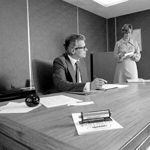 Derek Whittaker Chief Executive British Leyland. May 1976 S76-2887
