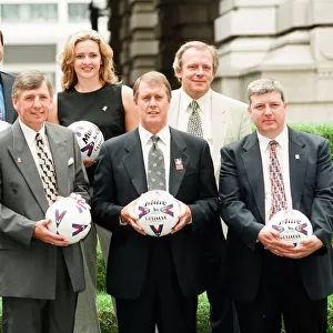 The F. A. Premier League Hall of Fame Voting Panel. Photocall. 20th August 1998