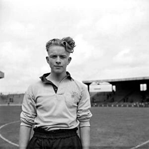 Johnny Stephens aged 17 of Hull City Football Club. August 1952 C4091-003