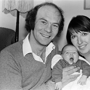 Maddy Prior and Rick Kemp of folk-rock band Steeleye Span with their baby Alexander