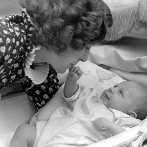 Mother and baby. c. 1945 P044498