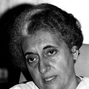 Mrs Indira Gandhi Prime Minister India