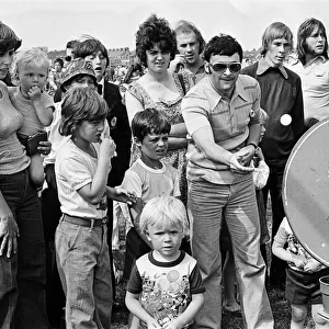 People enjoying the games at Redcar. Circa 1976