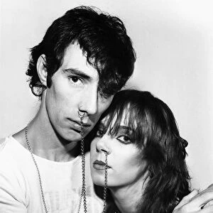 Phil Jones punk singer and girlfriend Mandy Todd 1982 pop group Afraid of Mice