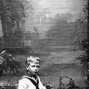 Portrait of King George VI as a child when he was know as Prince Albert Duke of York