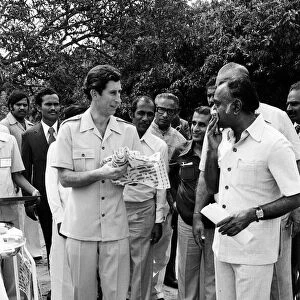 Prince Charles, Prince of Wales visits Madras, India. 4th December 1980
