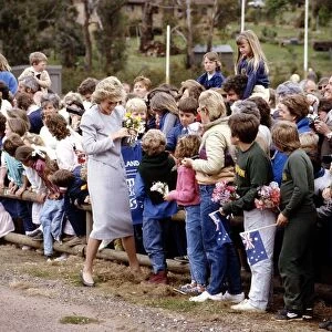 Princess Diana & Prince Charles Prince and princess of Wales Overseas Visit to Australia