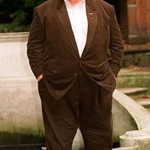 Robbie Coltrane actor promoting the new TV series of Cracker in which he plays Fritz