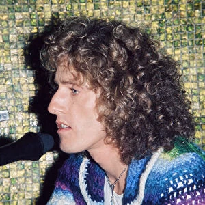 Roger Daltrey, lead singer of The Who rock group, July 1975
