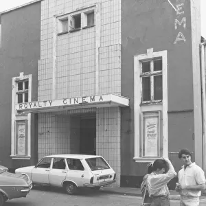 Royalty Cinema in Dartmouth which closed in August 1986
