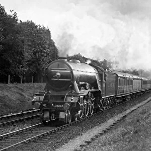 The Scarboro Flier on 24th July 1932 steaming down the line