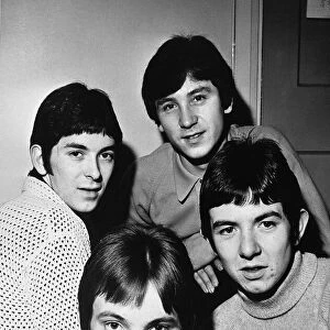 The Small Faces pop group 1966