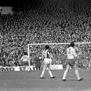 West Bromwich Albion (0) vs. Arsenal (2). April 1977 77-02029-026
