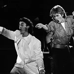 Wham in Concert, Ice Rink, Witley Bay, England, Tuesday 4th December 1984