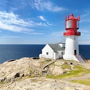 Lighthouse at Lindesnes, Norway