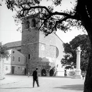 The cathedral of San Giusto on the Aventine Hill in Trieste