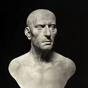 Marble bust-portrait of Cicero located at the National Archaeological Museum in Naples