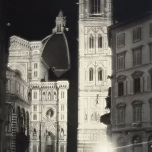 "Santa Maria del Fiore at Night", Florence