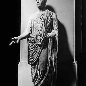 Statue of Cicero, in the National Archaeological Museum of Naples