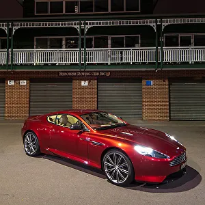 Aston Martin DB9, 2013, Red, dark
