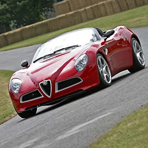 Alfa Romeo 4C Prototype, 2011, Red