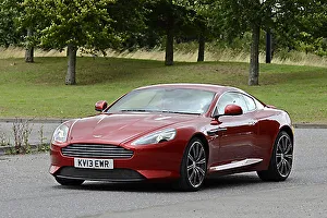 Aston Martin DB9, 2013, Red, dark