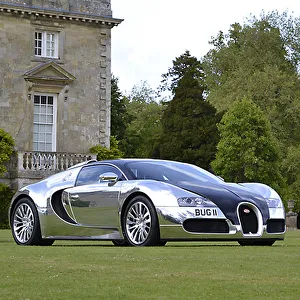 Bugatti Veyron Pur Sang , 2009, Silver (chrome) , & black