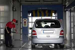 Car Wash Cleaning with powerhose RF 2000s current contemporary Car Wash Cleaning with powerhose RF 2000s current contemporary