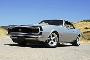 Chevrolet Camaro SS 1967 silver