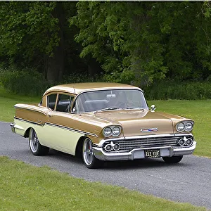 Chevrolet Delray, 1958, Brown, & cream Chevrolet Delray, 1958, Brown, & cream