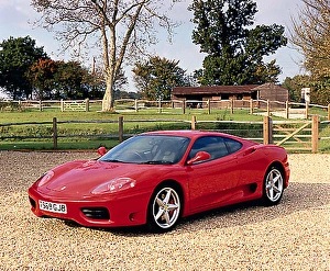 Ferrari 360 Modena 1999 red