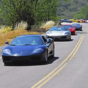 Ferrari Club in California out on the
