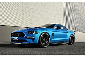 Ford Herrod Performance Mustang 5.0 GT (Supercharged, 600bhp) 2020 Blue Ford Herrod Performance Mustang 5.0 GT (Supercharged, 600bhp) 2020 Blue