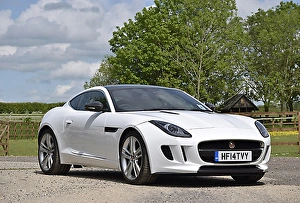 Jaguar F-Type Coupe, 2014, White