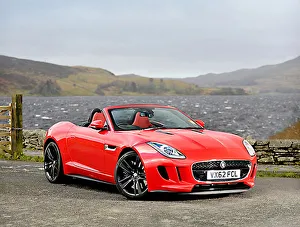Jaguar F-Type (prototype), 2013, Red