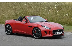Jaguar F-Type V6S, 2013, Red