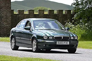 Jaguar X-Type, 2003, Green, metallic Jaguar X-Type, 2003, Green, metallic