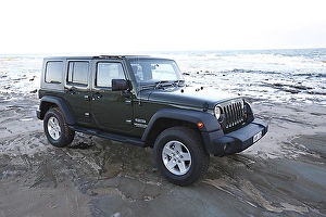 Jeep Wrangler Unlimited Sport, 2008, Green, dark
