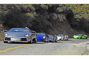 Lamborghini Club in California out on the Lamborghini Club in California out on the