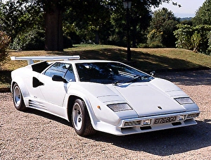 Lamborghini Countach 5000QV, 1988, White