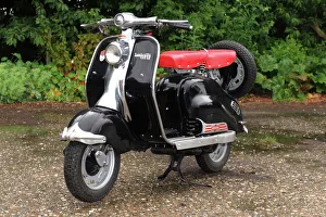 <b class=qtipBold><figcaption>Lambretta 150 ld Scooter</figcaption></b><br><br><em>© Copyright Car Photo Library - All Rights Reserved</em> Lambretta 150 ld Scooter